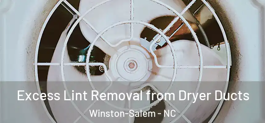 Excess Lint Removal from Dryer Ducts Winston-Salem - NC