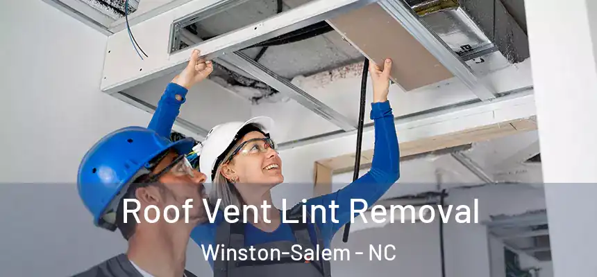Roof Vent Lint Removal Winston-Salem - NC